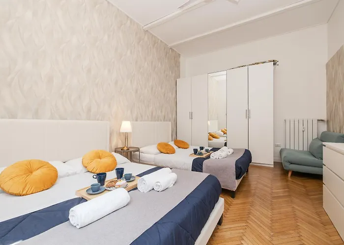 Modern&Elegant Double Suite Flat - 15 Min Duomo